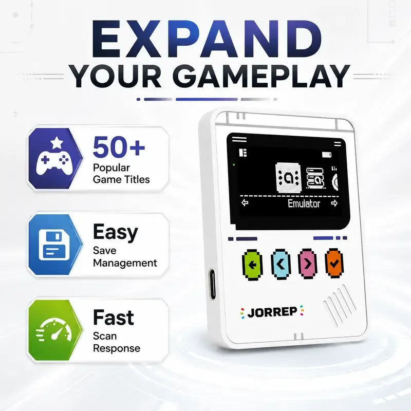 🎮 Pro NFC Tag Emulator: Intelligent Multi-Game Reader with 1.4" OLED Screen – 3000+ Saves, Unlimited Rewrite & Auto UID Regen for Ultimate Gaming 🚀