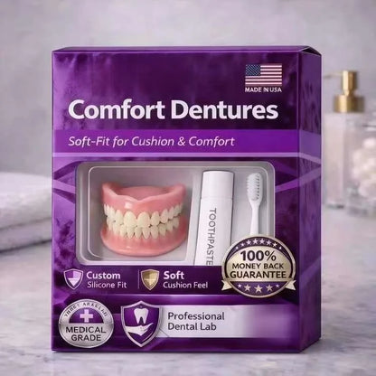 Set de dentaduras completas superior e inferior Sonrisa Confiada