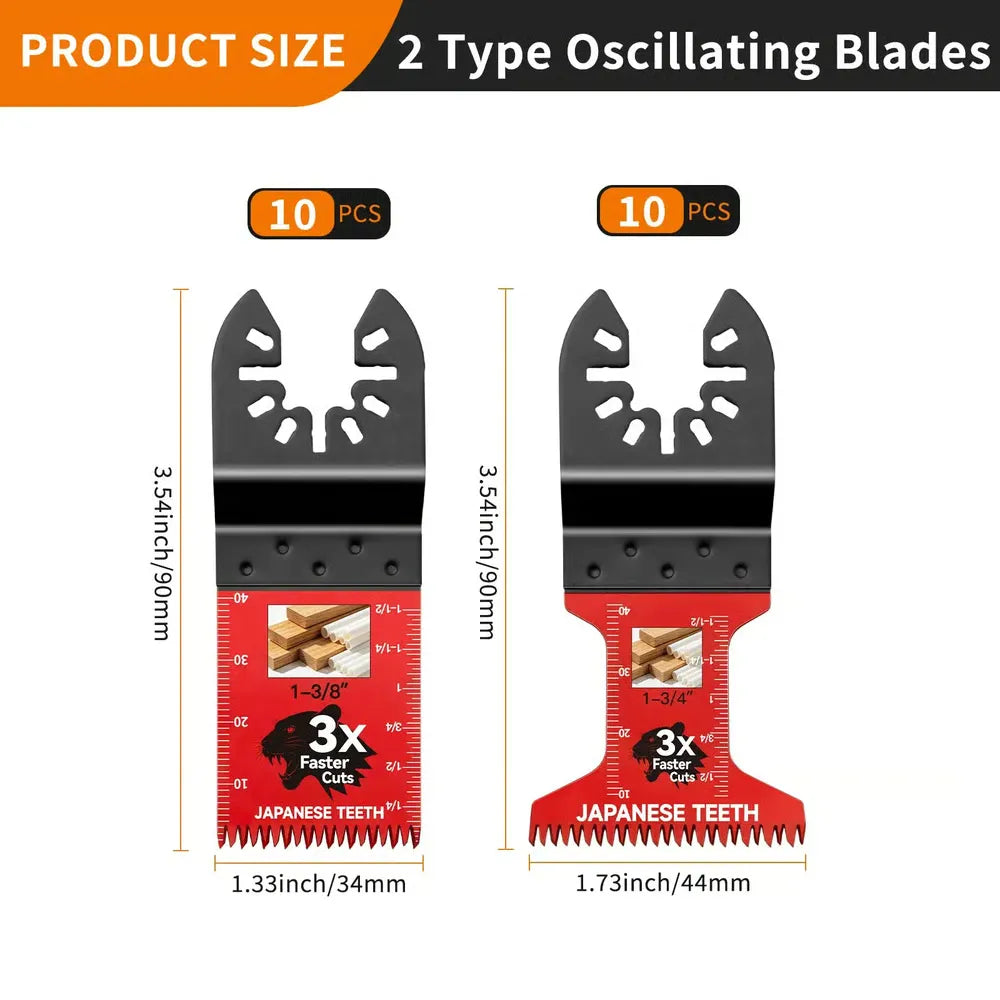 💖Hot 50% OFF🌹🛠️Japanese-Tooth Oscillating Saw Blades — Universal Fit 🪚