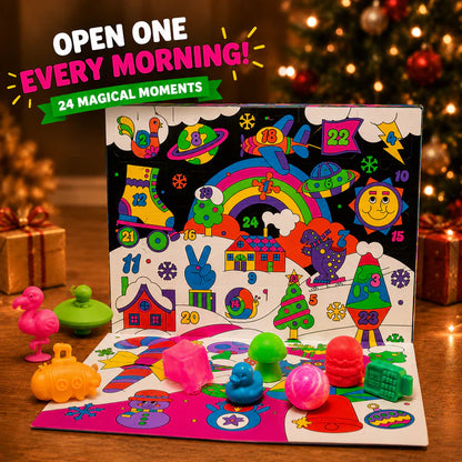 🎁 24-Day Squishy Advent Calendar – A New Surprise Every Day 🎄