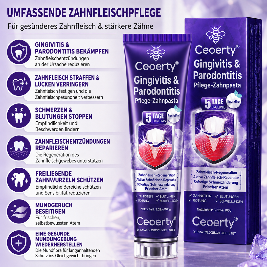 Ceoerty® Gingivitis and Periodontitis Care Toothpaste