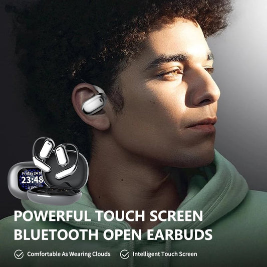 🔥 Bluetooth 5.4 Open-Ear AI Translation Earbuds – Clear Calls, Voice Recording & IPX5 Waterproof
