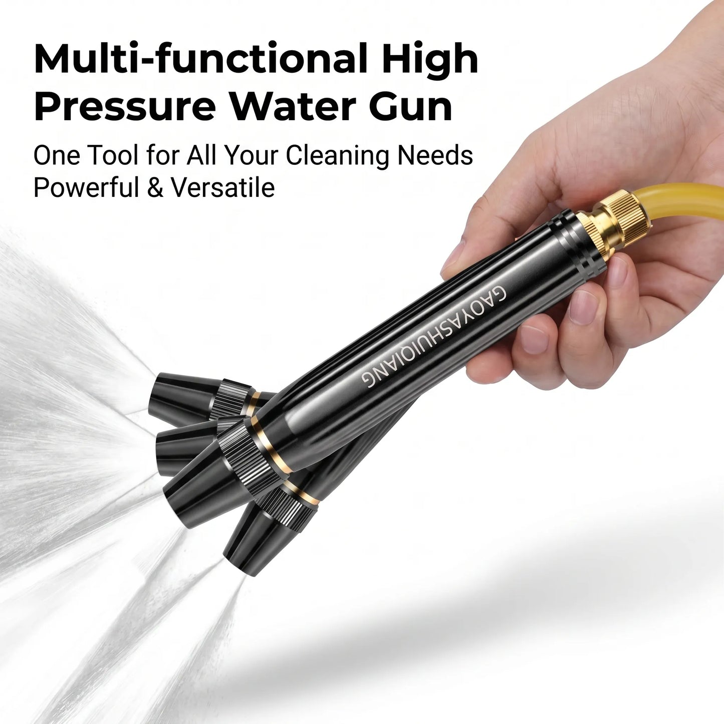 💦🚿High-Pressure Power Washer for Car & Garden! 💦🚗 10X Power Boost | 8 Spray Modes | Heavy-Duty Metal Body