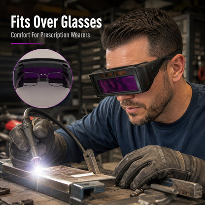 ⚡Multi-Purpose Auto Darkening Welding Helmet with 10PCS Protective Lens Covers