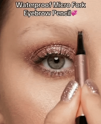✨Last Day Buy 1 Get 1 Free🖌️ Waterproof Micro-Fork Brow Pencil – Natural Hair-Like Brows