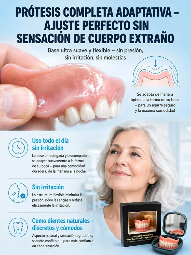 Comfortable and Natural-Looking Dentures for Daily Use