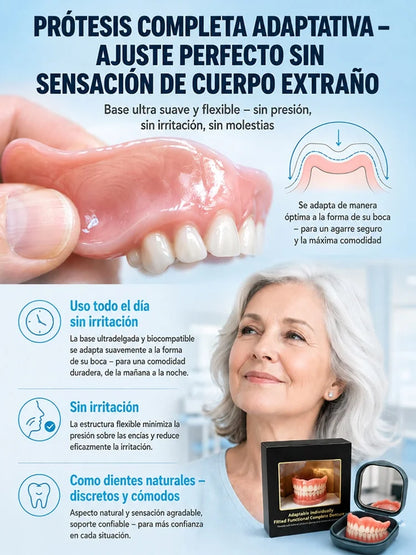 Comfortable and Natural-Looking Dentures for Daily Use