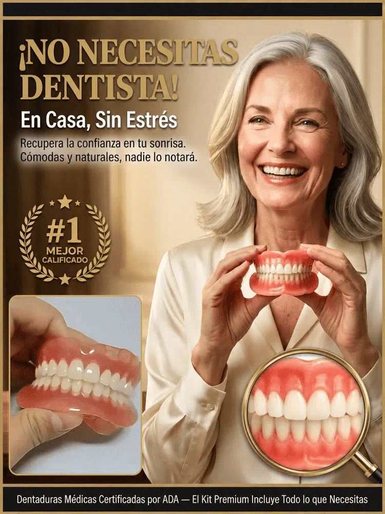 😁🦷 Prótesis dental completa médica certificada por ADA de EE. UU.