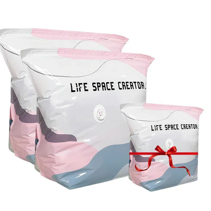 📦【4 items】 Large-Capacity Vacuum Bags – No Pump Needed! 💨✨