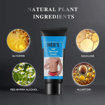 【2 pcs】Hair removal cream for men