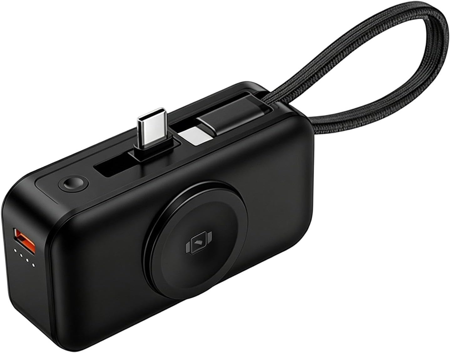 Portable Magnetic Earphone Charger Mini Battery Pack Fast Charging Case