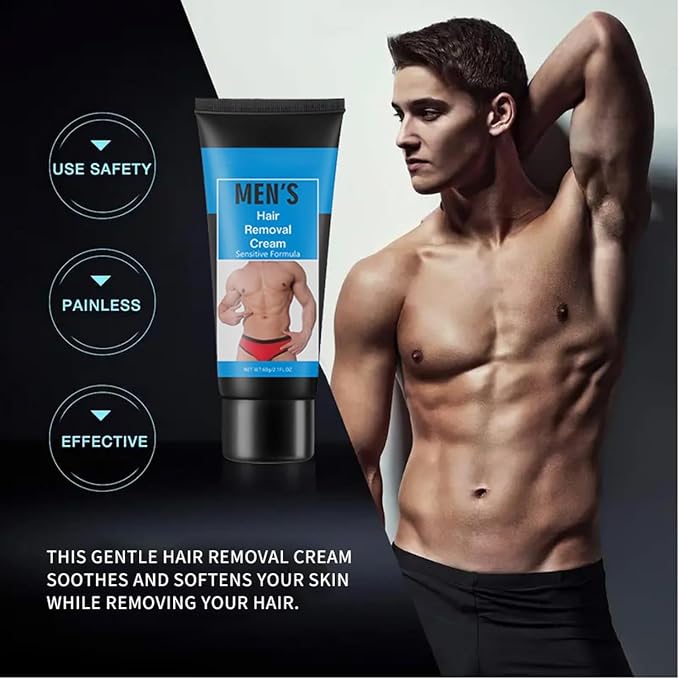 【2 pcs】Hair removal cream for men