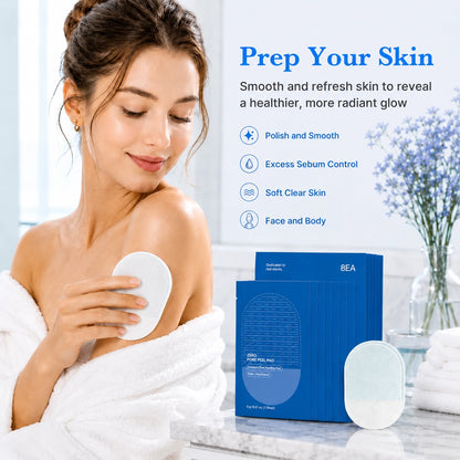 🔥Body Exfoliating Scrub Pads For Bumpy Flaky Skin 8 Pack