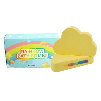 Rainbow Bath Bombs for Kids, Summer Bath Time Fun for Girls Teens Toddlers