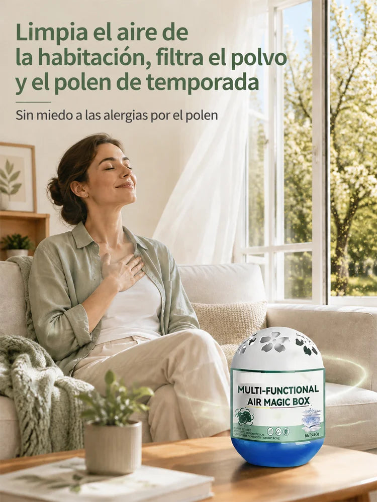 Caja eliminadora de polvo de nivel micrométrico