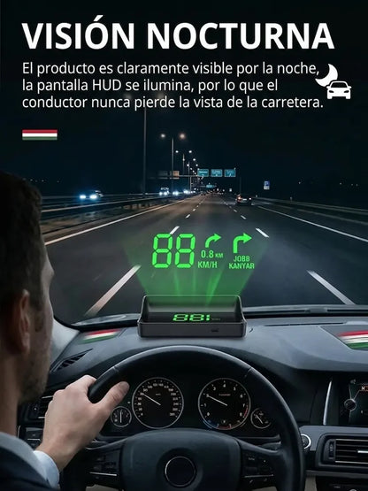 Proyector digital HUD de velocidad GPS para automóvil