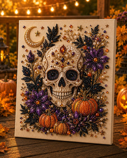 Last Day 60% OFF ✨ Halloween Pearl Art DIY Kit – Turn Tiny Pearls into Spooky-Cute Magic