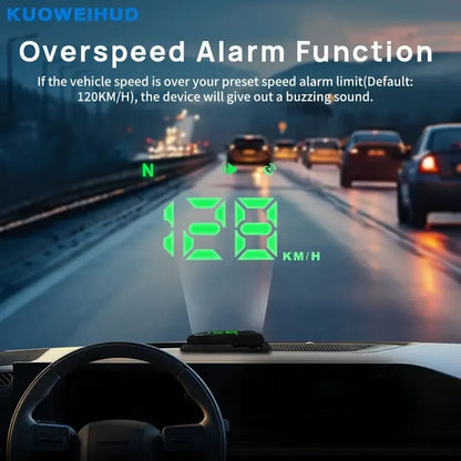 🔥New 2026 Model🚗 GPS Head-Up Display Speedometer – Digital HUD for Cars, Trucks & Motorcycles