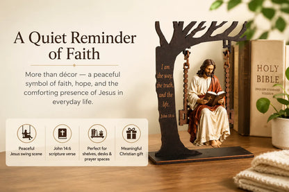 🔥✝️📚Christian Jesus Swing Ornament