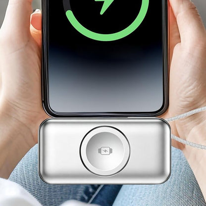 Portable Magnetic Earphone Charger Mini Battery Pack Fast Charging Case