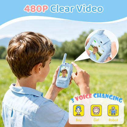 RangerTalk™ Kids Walkie Talkie With Video