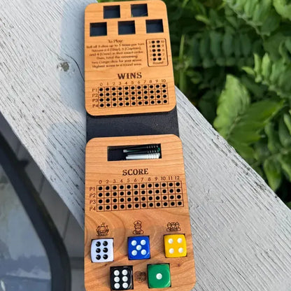 ⚓ Ship, Captain, Crew – A Classic Wooden Dice Game For Family & Travel Fun