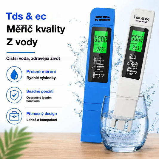 💧 3 in 1 TDS Water Quality Meter