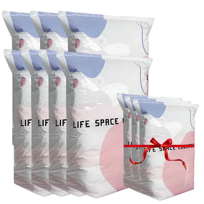 📦【4 items】 Large-Capacity Vacuum Bags – No Pump Needed! 💨✨