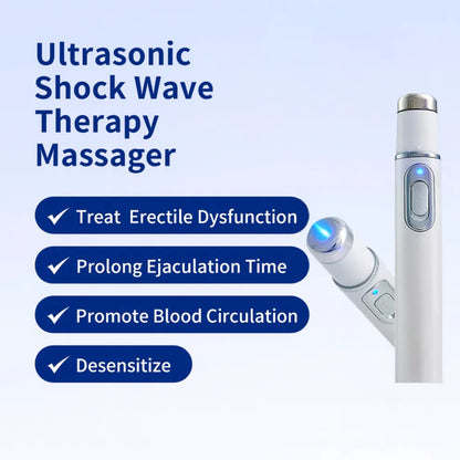 💪Advanced Acoustic Shockwave Therapy restores penile tissue health to enhance rise rigidity, stamina, and male performance confidence, relieving muscle pain, joint stiffness, tendon discomfort