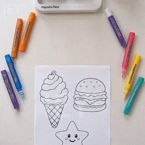 🔥Last Day 50% OFF 🖍️🎁🔮Magic Pen – Draw 3D with one stroke!🎄 DIY Bubble Popcorn Drawing Pens🔥🪄