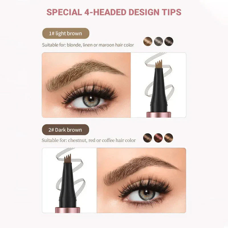 💥 Last Day Buy 1 Get 1 Free ✨ Waterproof Micro-Fork Eyebrow Pencil