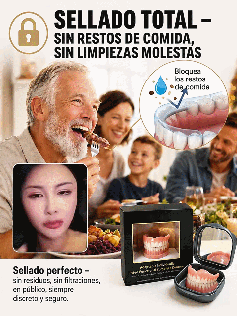 Comfortable and Natural-Looking Dentures for Daily Use