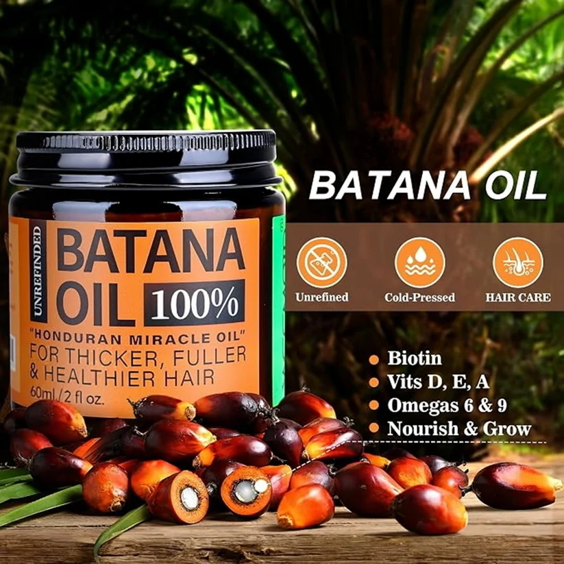🔥LAST DAY 49%OFF🔥Batana Oil for Hair Growth,Raw Organic Batana Mask from Honduras🌱
