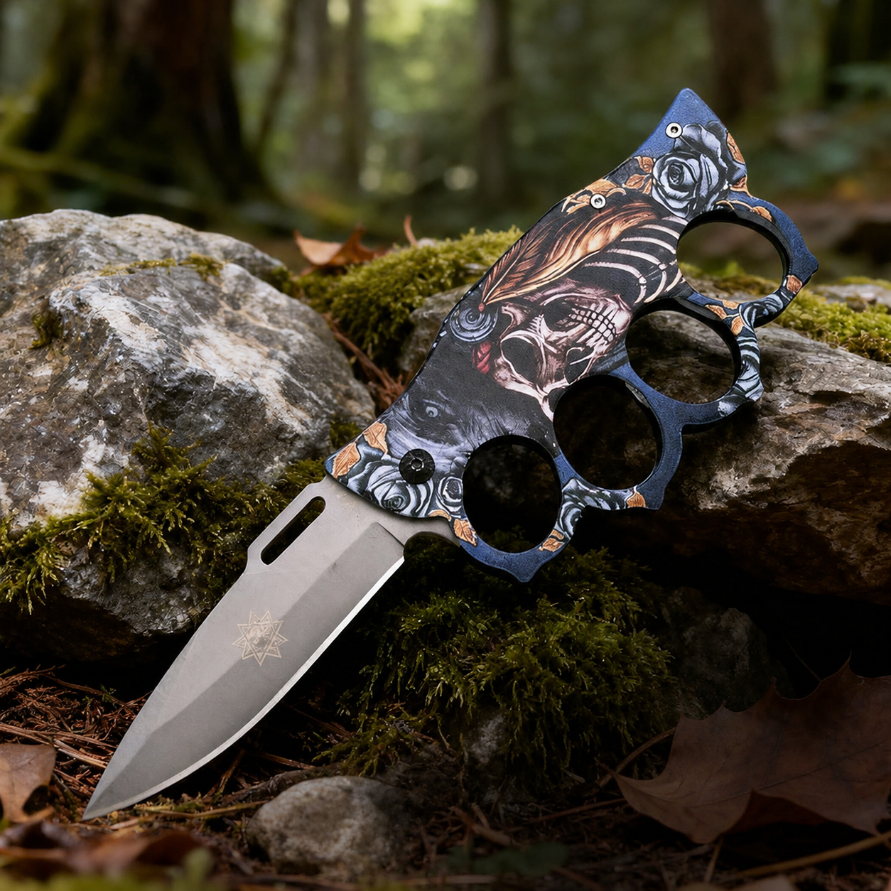 🔥Limited Time-50% OFF🔥Tiger Finger Fist Tactical Folding Knife🗡️