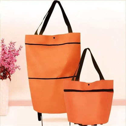🔥Labor Day Special Offer🔥 2 in 1 Foldable Shopping Cart
