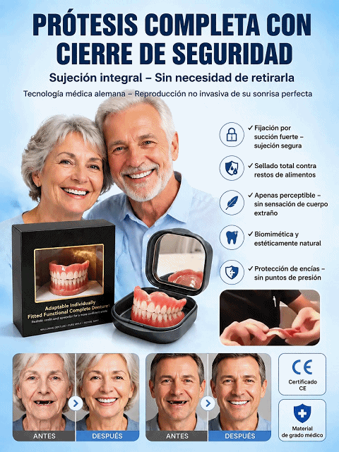 Comfortable and Natural-Looking Dentures for Daily Use