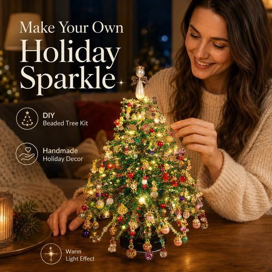 DIY Beaded Christmas Tree Kit |✨ Create A Christmas Memory With Your Own Hands
