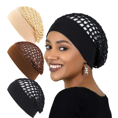 🎁3-Piece Stretchy Wide-Edge Sleeping Cap Set💎