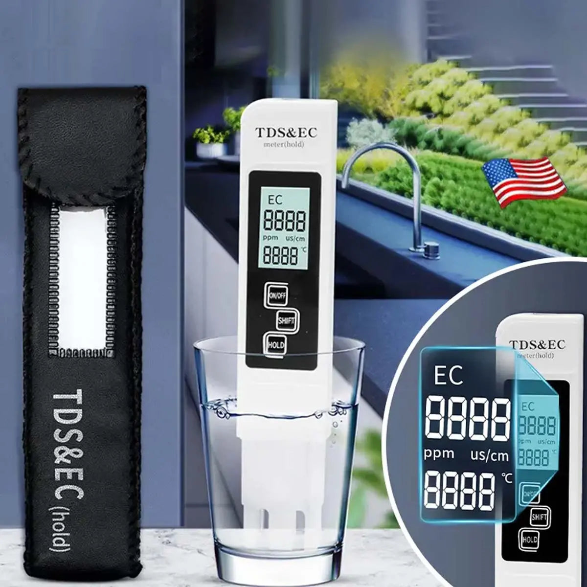 💧 3 in 1 TDS Water Quality Meter