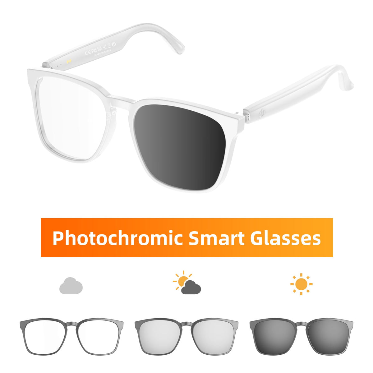 👓 All-weather on-body AI assistant, real-time multilingual simultaneous translation, seamless cross-border communication, all-round AI recognition for everything, on-body professional recorder, hands-free calls, music playback
