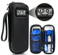 Black Case + 2 x reusable ice packs