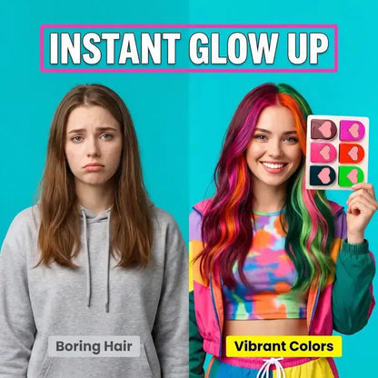 Temporary Hair Chalk Kit for Girls