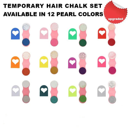 Temporary Hair Chalk Kit for Girls