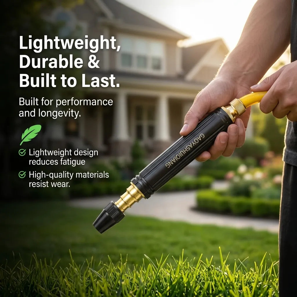 💦🚿High-Pressure Power Washer for Car & Garden! 💦🚗 10X Power Boost | 8 Spray Modes | Heavy-Duty Metal Body