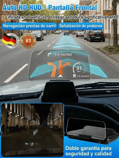 Proyector digital HUD de velocidad GPS para automóvil