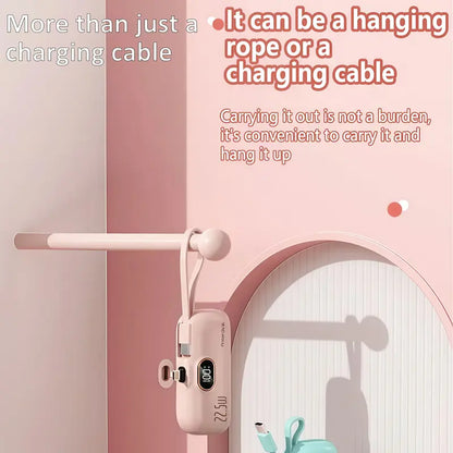 22.5W Fast Charging Capsule Power Bank