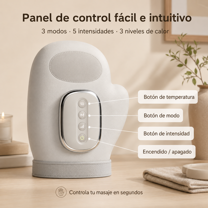 Smart Hand Massager with Heat and Compression