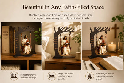 🔥✝️📚Christian Jesus Swing Ornament