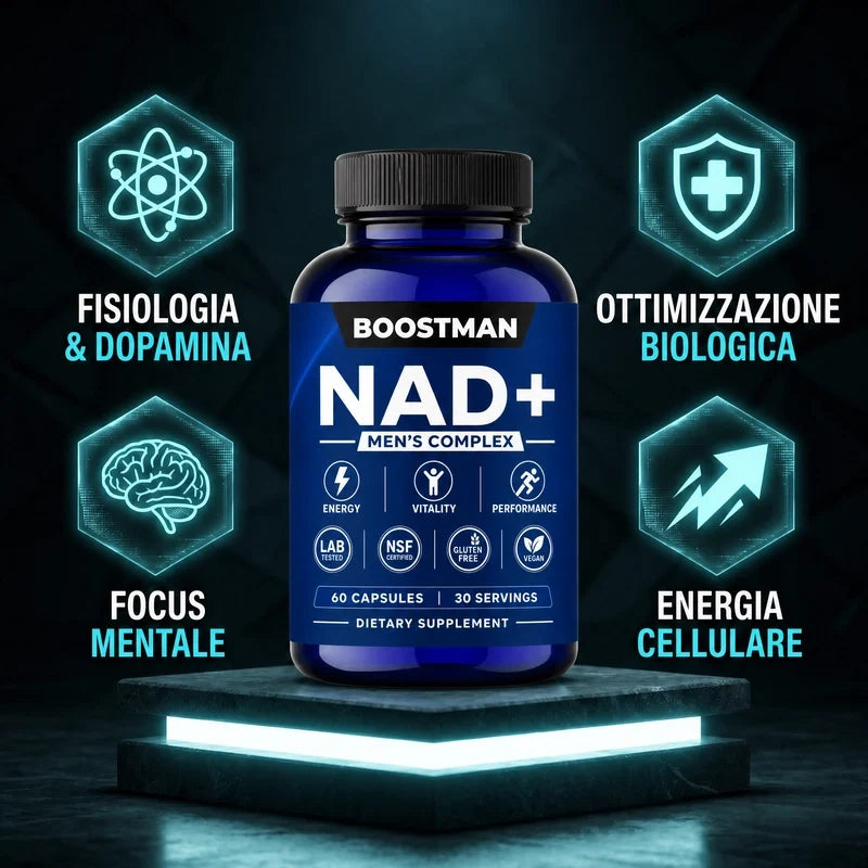 BOOSTMAN NAD+ FOR MEN: REGAIN YOUR VITALITY