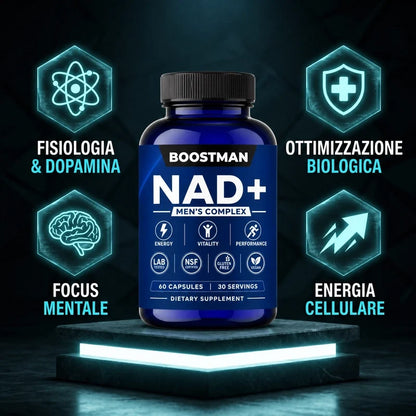 BOOSTMAN NAD+ FOR MEN: REGAIN YOUR VITALITY